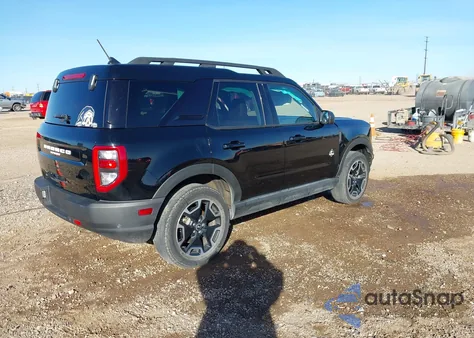 2022 Ford Bronco Sport Outer Banks z USA, uszkodzony, nr VIN 3FMCR9C65NRD02071